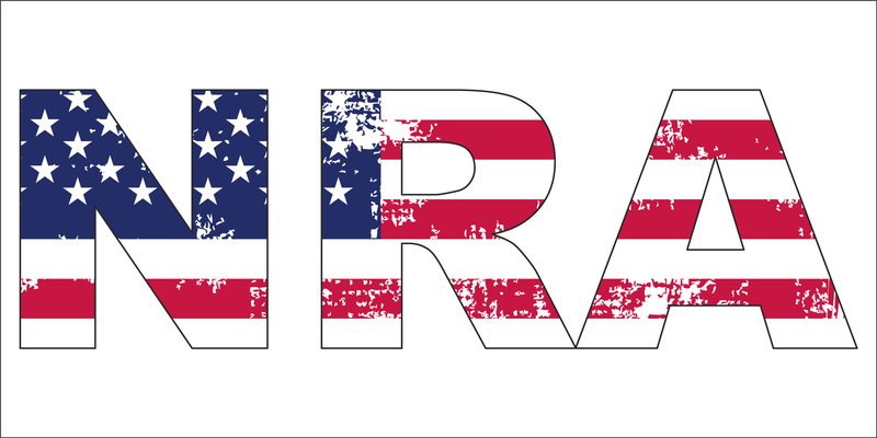 NRA USA Bumper Sticker