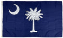 South Carolina 4'x6' Embroidered Flag ROUGH TEX® Cotton
