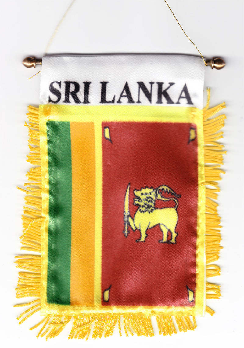 Sri Lanka Flag Mini Banner