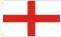 Saint Georges Cross England 3'X5' Flag ROUGH TEX® 100D