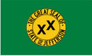 State of Jefferson 3'X5' Flag ROUGH TEX® 100D