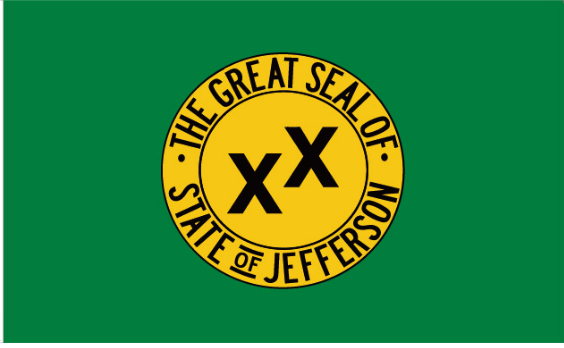 State of Jefferson 3'X5' Flag ROUGH TEX® 100D