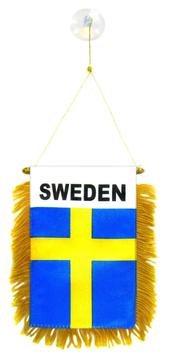 Sweden Flag Mini Banner