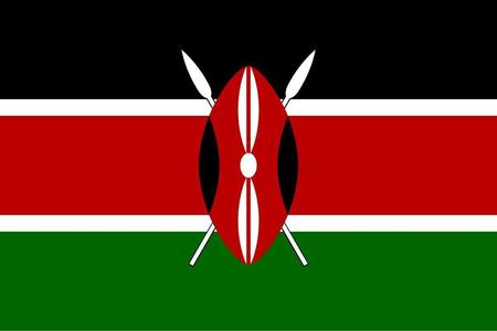 144 Count Case of Kenya 3'x5' Flag ROUGH TEX® 68D