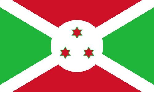 144 Count Case of Burundi 3'x5' Flag ROUGH TEX® 68D