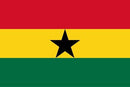 144 Count Case of Ghana 3'x5' Flag ROUGH TEX® 68D
