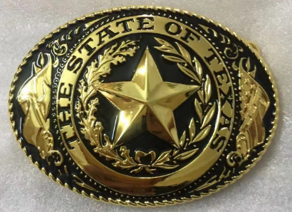 The State of Texas Belt Buckle