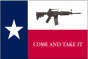 Texas Come and Take It 3'X5' Flag ROUGH TEX® 100D