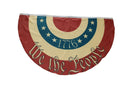 Vintage USA 1776 We The People 3'x5' Fan 100D Printed American 250 Rough Tex Bunting Limited America at 250th Anniversary