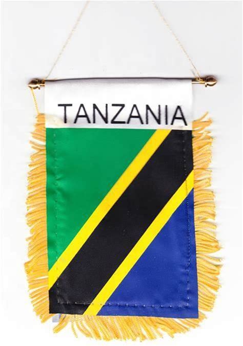 Tanzania Flag Mini Banner