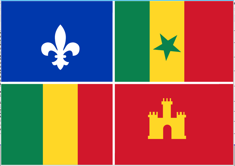 Creole 12"x18" Flag ROUGH TEX® 100D With Grommets