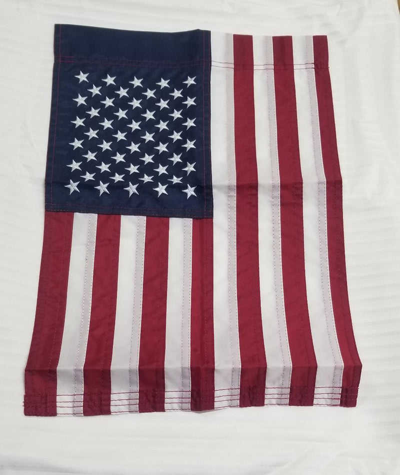 USA Garden Flag 12"x18" Sleeve Rough Tex American 420D 12 Pack