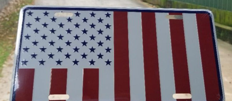 USA Civil Peace Embossed License Plate Aluminum American Vanity Car Tags