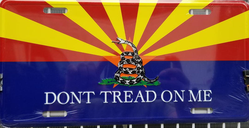 Arizona Gadsden Don't Tread on Me License Plate