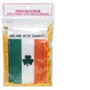 Ireland Shamrock Flag Mini Banner