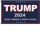 Trump 2024 Make America Great Again 12"x18" Flag ROUGH TEX® 100D With Grommets