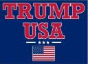 Trump USA American Flag 12"x18" Stick Flag ROUGH TEX® 68D 30" Wooden Stick