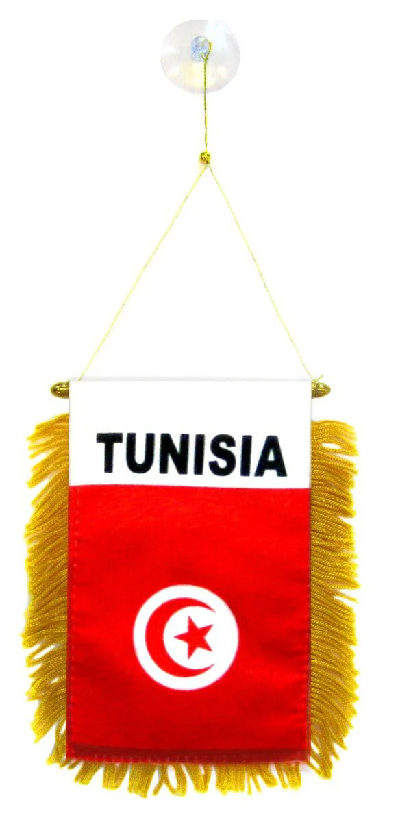 Tunisia Flag Mini Banner