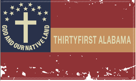 31st Alabama 3'X5' Flag ROUGH TEX® 100D