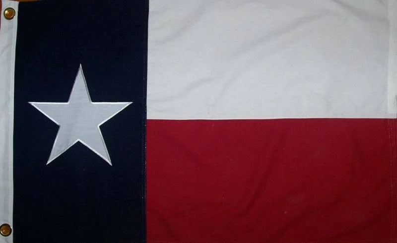 Texas 4'x6' Embroidered Flag ROUGH TEX® 600D