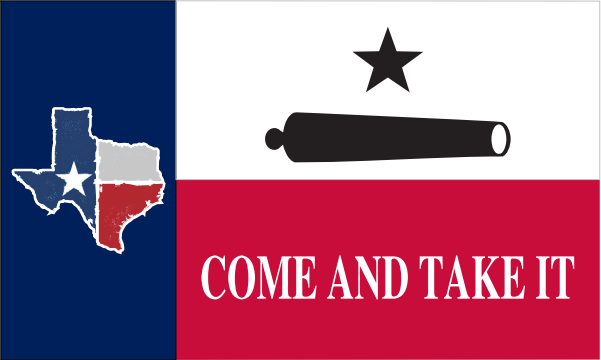 Texas State Map Gonzales 3'X5' Flag ROUGH TEX® 100D