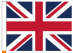 United Kingdom 12"x18" Stick Flag ROUGH TEX® 100D 30" Wooden Staff UK