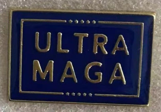 Ultra MAGA Blue Lapel Pin