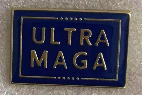 Ultra MAGA Navy Lapel Pin