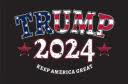 Trump 2024 Keep America Great USA 5'x8' Flag Rough Tex ® 100D