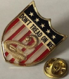 1st Navy Jack Rattlesnake Gadsden American Don't Tread On Me USA Flag Shield Lapel Pin