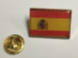 Spain Rectangle Lapel Pin