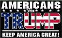 Americans For Trump Keep America Great USA 5'x8' Flag Rough Tex ® 100D