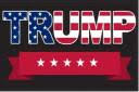 Trump USA 5 Stars 3'X5' Double Sided Flag ROUGH TEX® 100D