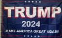 Trump 2024 Make America Great Again Blue 3'X5' Flag ROUGH TEX® 68D Nylon