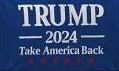 Trump 2024 Take America Back 2'x3' Flag ROUGH TEX® 100D