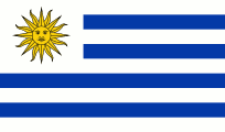 Uruguay 3'X5' Flag ROUGH TEX® 68D