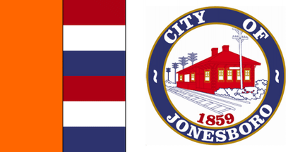 City of Jonesboro Georgia Flag 3x5 Feet