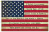 USA Pledge of Allegiance Vintage 3'X5' Flag ROUGH TEX® 100D American