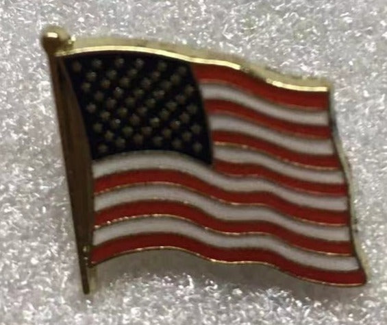 USA Wavy II Lapel Pin