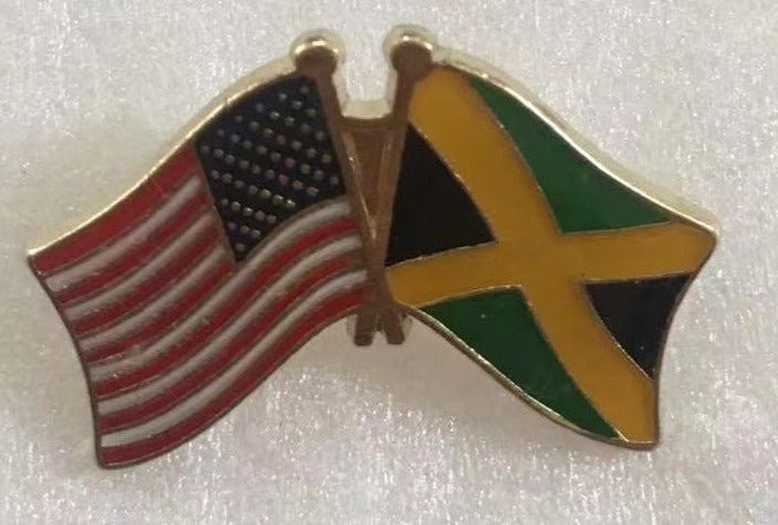 USA Jamaica Lapel Pin