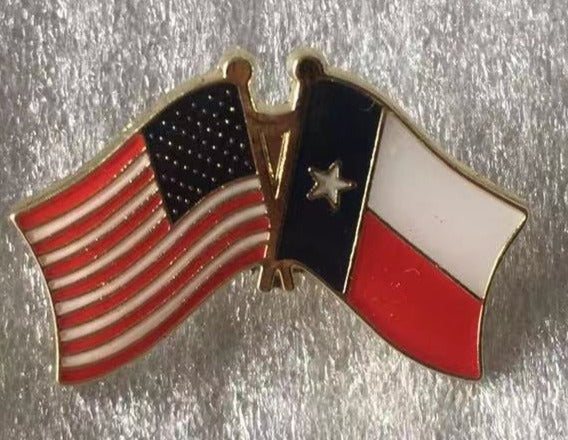 USA Texas Lapel Pin