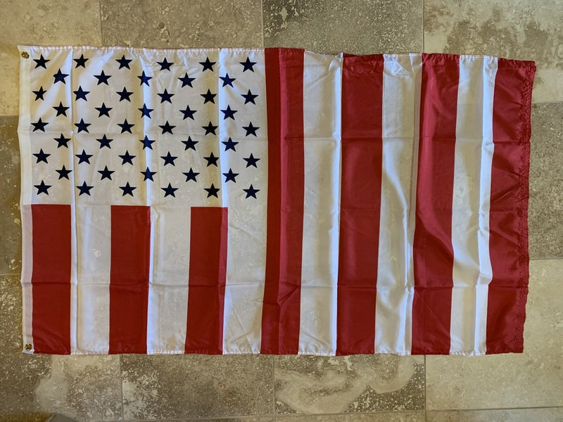 US Civil Peace 8'x12' Flag ROUGH TEX® American Cotton USA Sewn Canvas