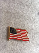 USA Wavy 2nd Version Lapel Pin