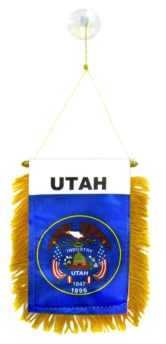 Utah Flag Mini Banner