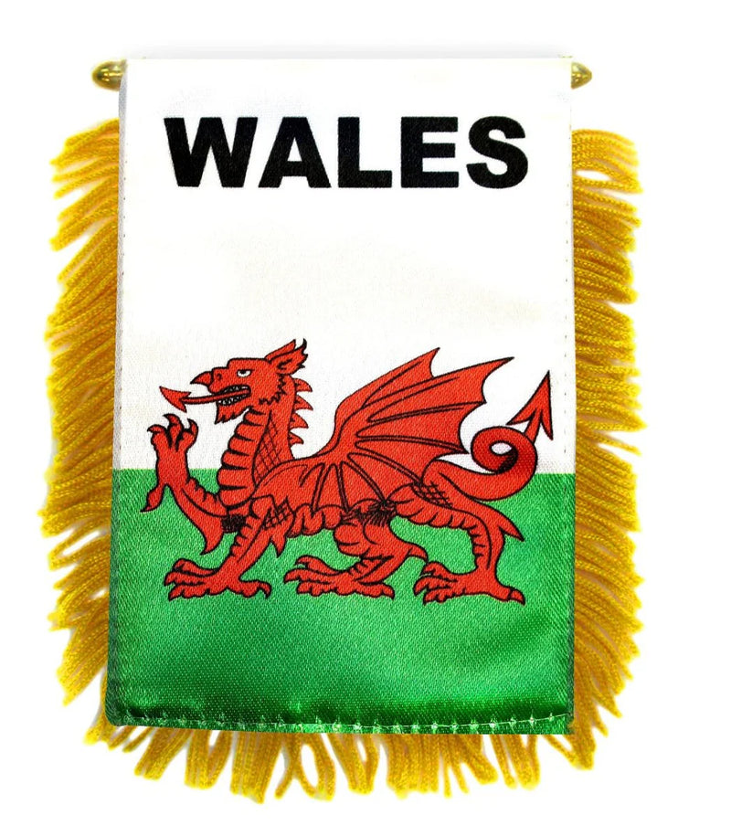 Wales Flag Mini Banner