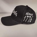 We the People Since 1776 Embroidered Hat (Black)
