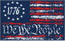 Betsy Ross 1776 We The People Blue 3'X5' Flag ROUGH TEX® 100D