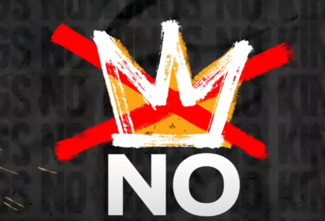 No Kings Crown Flag 3x5 Feet Made to Order
