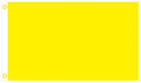 Yellow Solid 3'x5' Flag ROUGH TEX®  Polyester