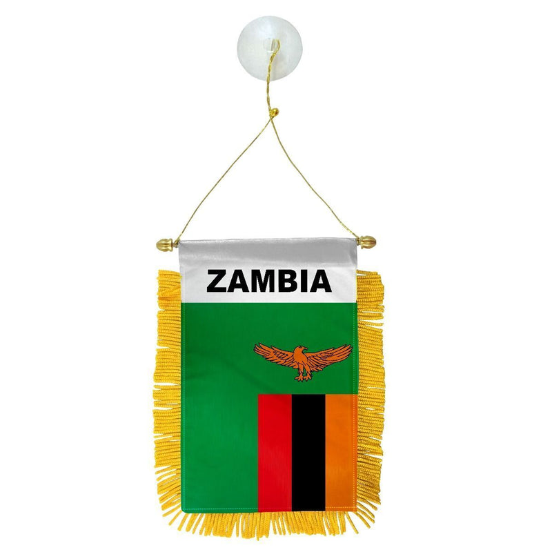 Zambia Flag Mini Banner